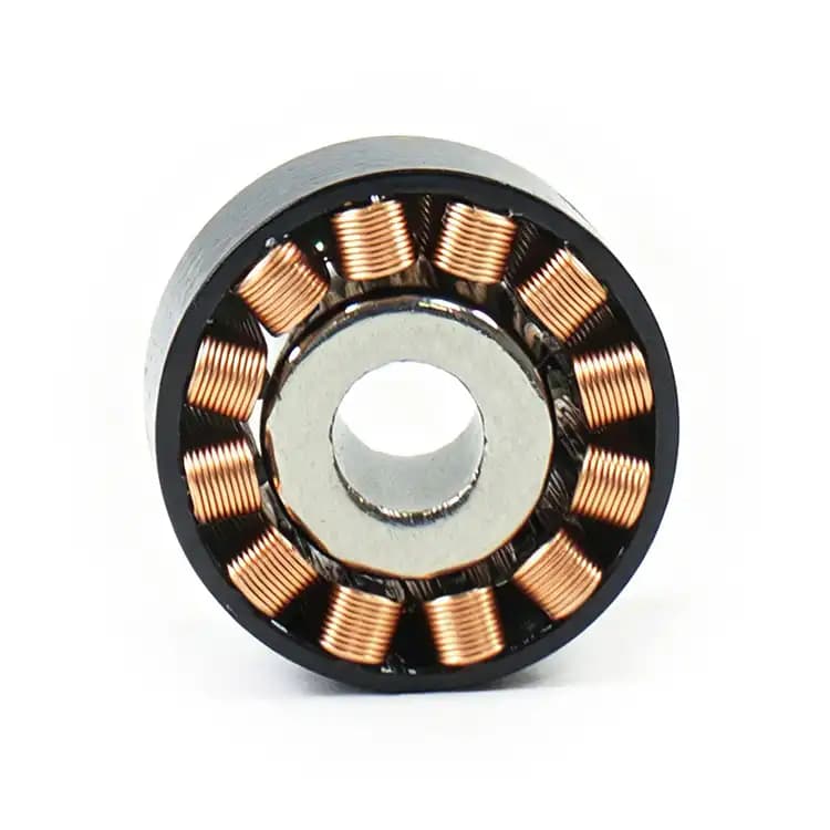 U1414 — 外径14mm无框电机(微型关节力矩电机) 电机外径 ( OD ) : 14mm — manufacturer series reference image