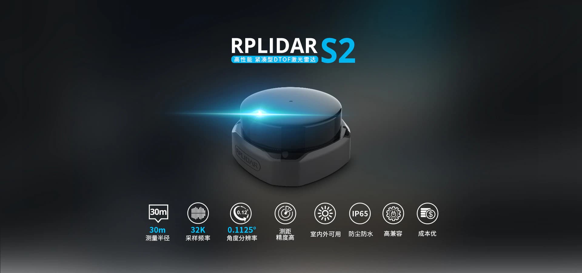 S2P — RPLIDAR S2 banner
